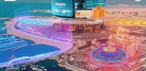 卡塔爾會場——3D數字孿生 卡塔爾會場——3D數字孿生